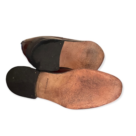 Sunday Best Bostonians size 12 Leather upper and leather insoles. Maroon lace up - Picture 6 of 6